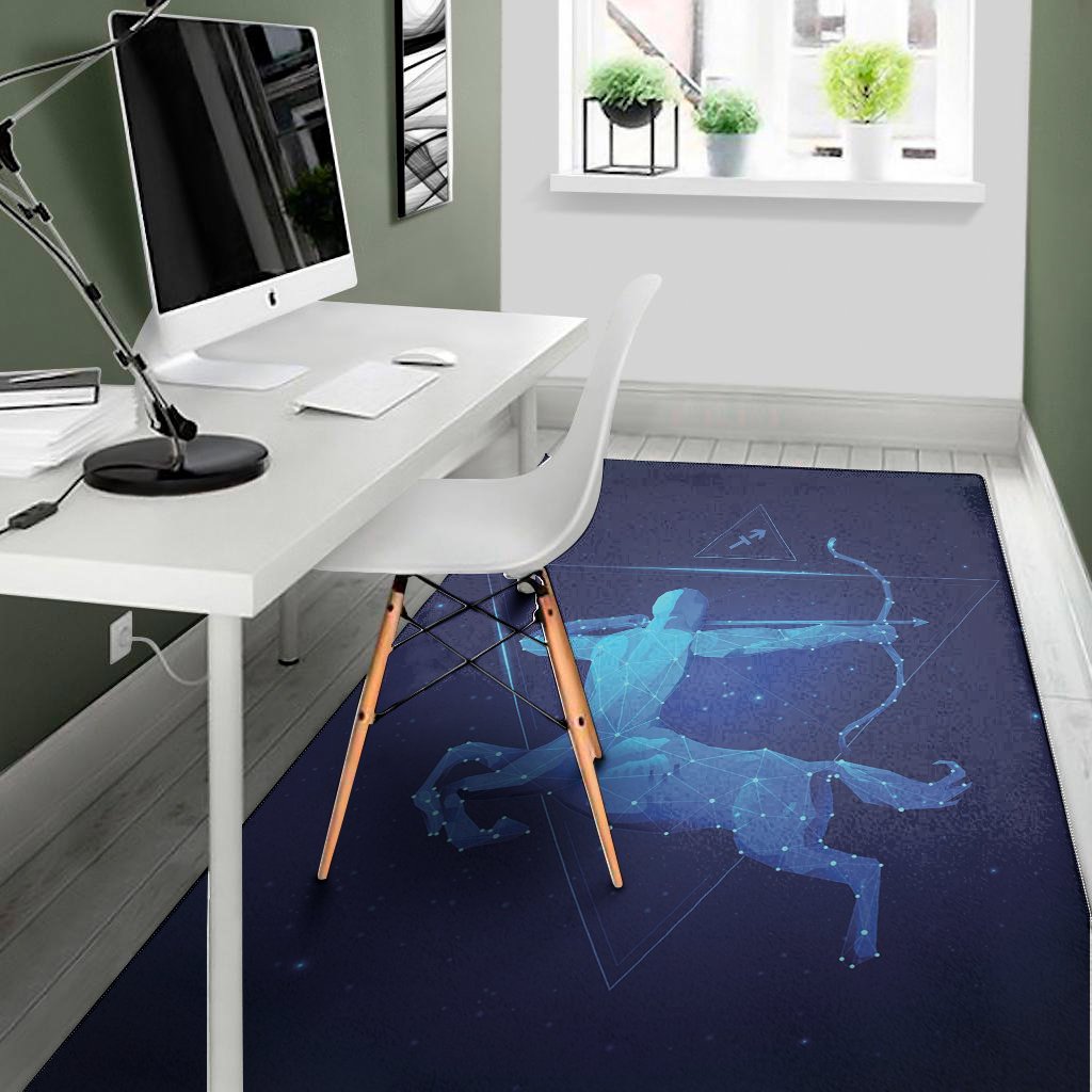 Sagittarius Horoscope Sign Print Area Rug Floor Decor sagittarius horoscope sign print area rug floor decor 4694