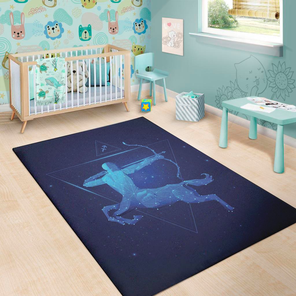 Sagittarius Horoscope Sign Print Area Rug Floor Decor sagittarius horoscope sign print area rug floor decor 6570
