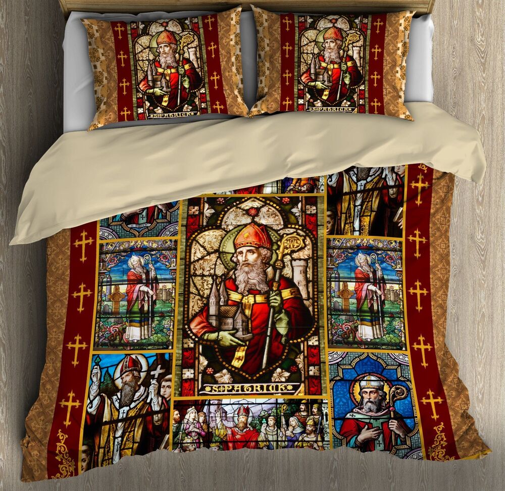 Saint Patrick Pattern St Patrick's Day Duvet Cover Bedding Set saint patrick pattern st patricks day duvet cover bedding set 7080
