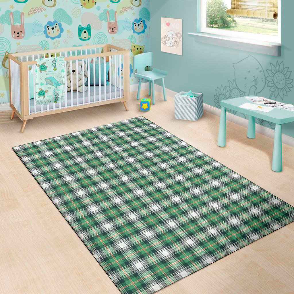 saint patricks day tartan pattern print area rug floor decor 8046