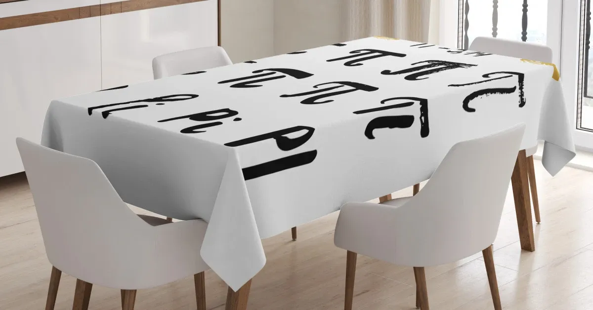 same in different styles 3d printed tablecloth table decor 4019