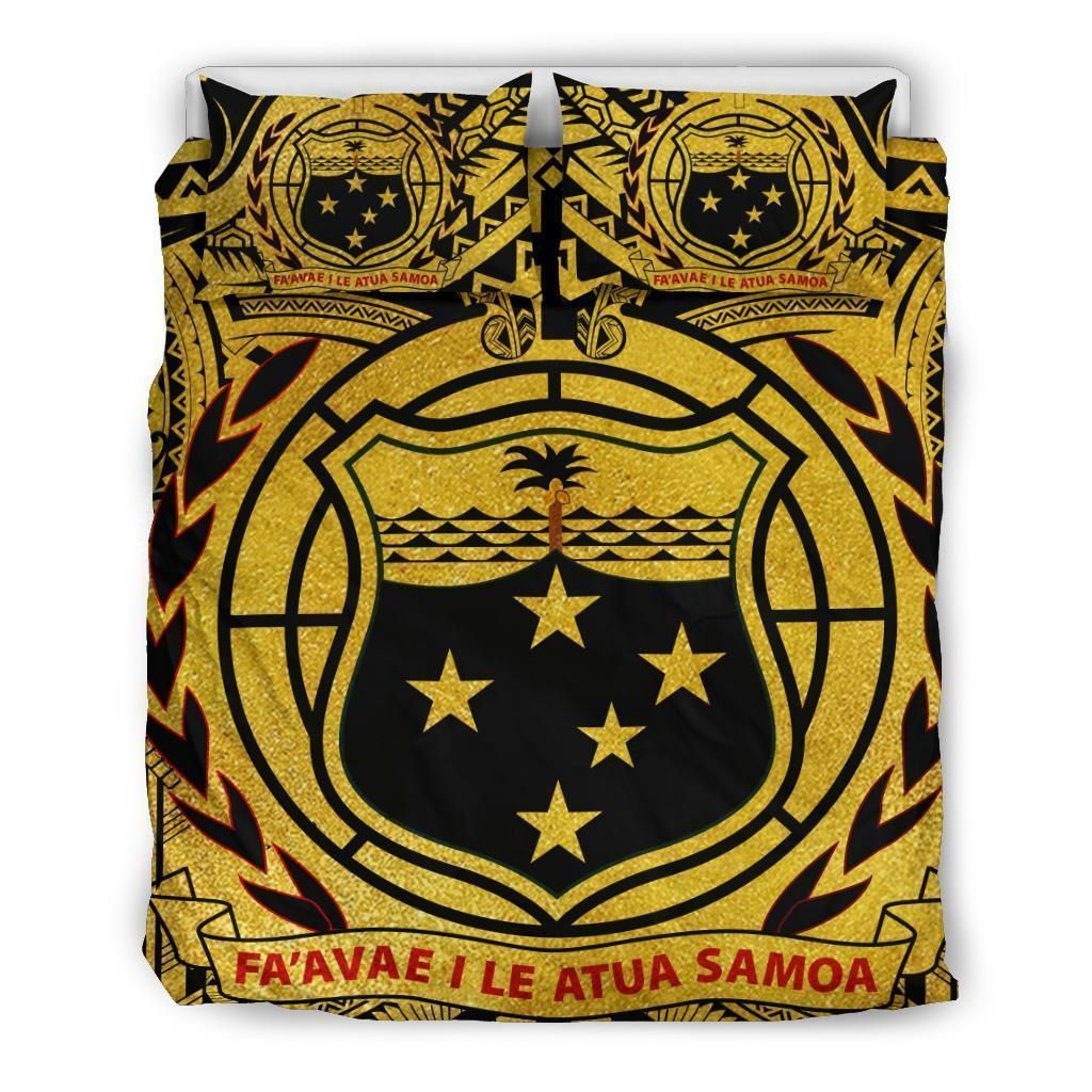 samoa coat of arm bedding set bedroom decor 3914
