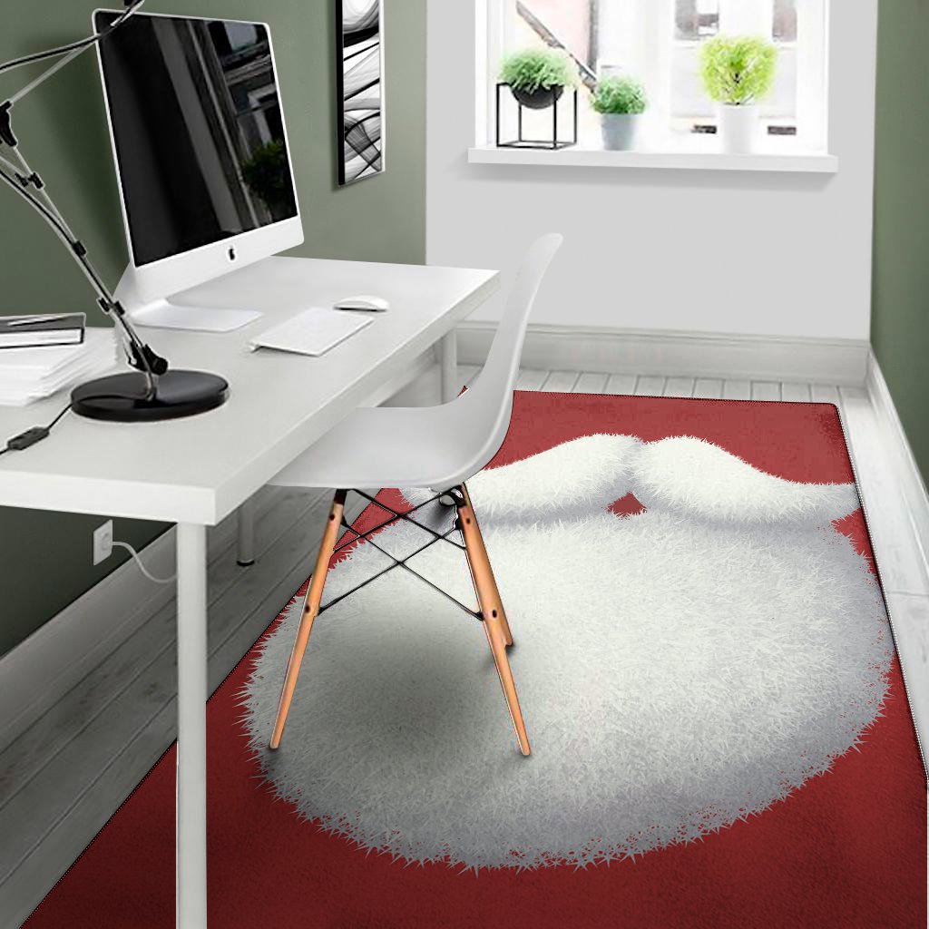 Santa Claus Beard Print Area Rug Floor Decor santa claus beard print area rug floor decor 1813
