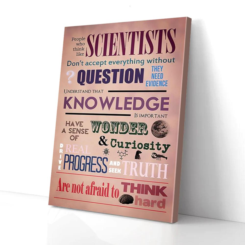 Scientist Canvas Prints - Wall Art Decor scientist canvas prints wall art decor 3712