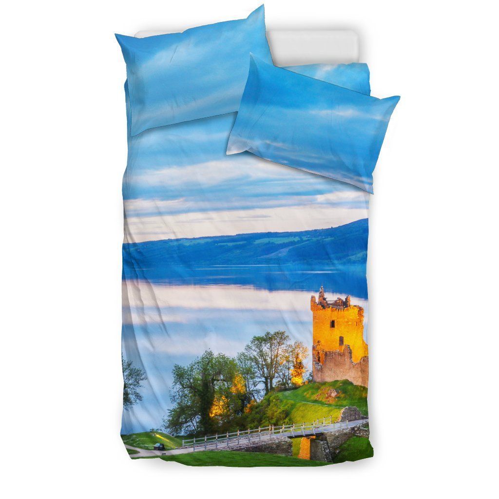 Scotland Loch Ness With Urquhart Castle Bedding Set Bedroom Decor scotland loch ness with urquhart castle bedding set bedroom decor 3265