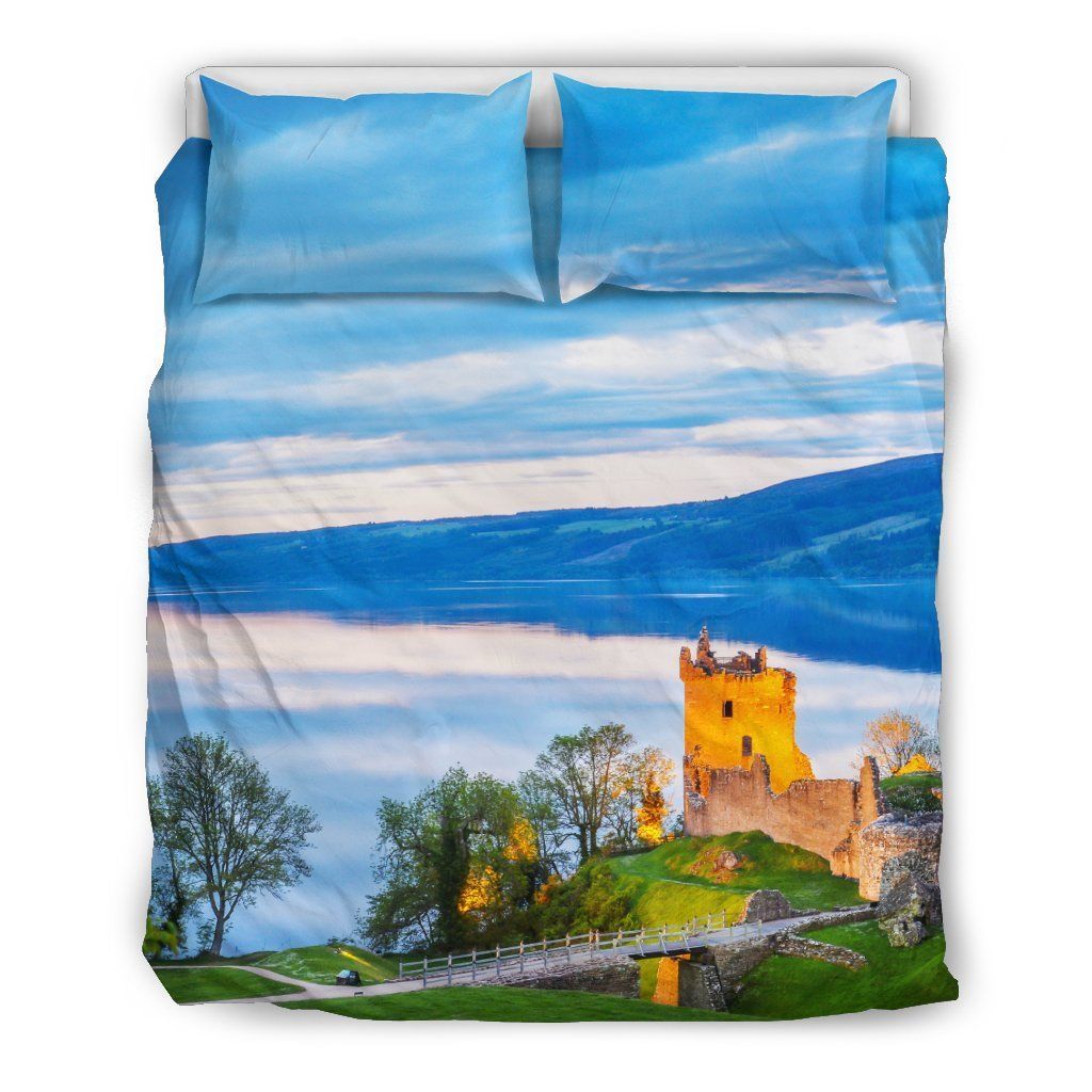 Scotland Loch Ness With Urquhart Castle Bedding Set Bedroom Decor scotland loch ness with urquhart castle bedding set bedroom decor 4108