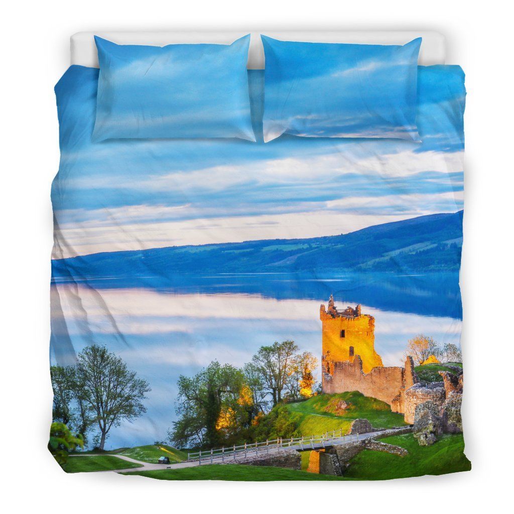 Scotland Loch Ness With Urquhart Castle Bedding Set Bedroom Decor scotland loch ness with urquhart castle bedding set bedroom decor 8890