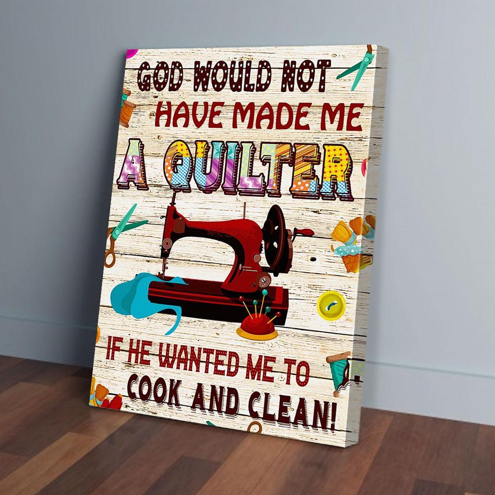 sewing canvas prints wall art decor 5499