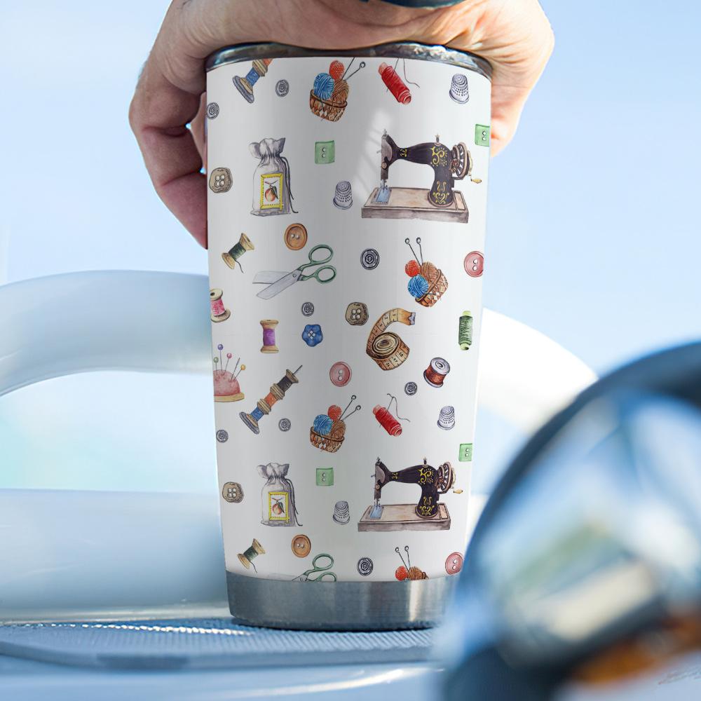 sewing it is not a normal hobby stainless steel tumbler 2934