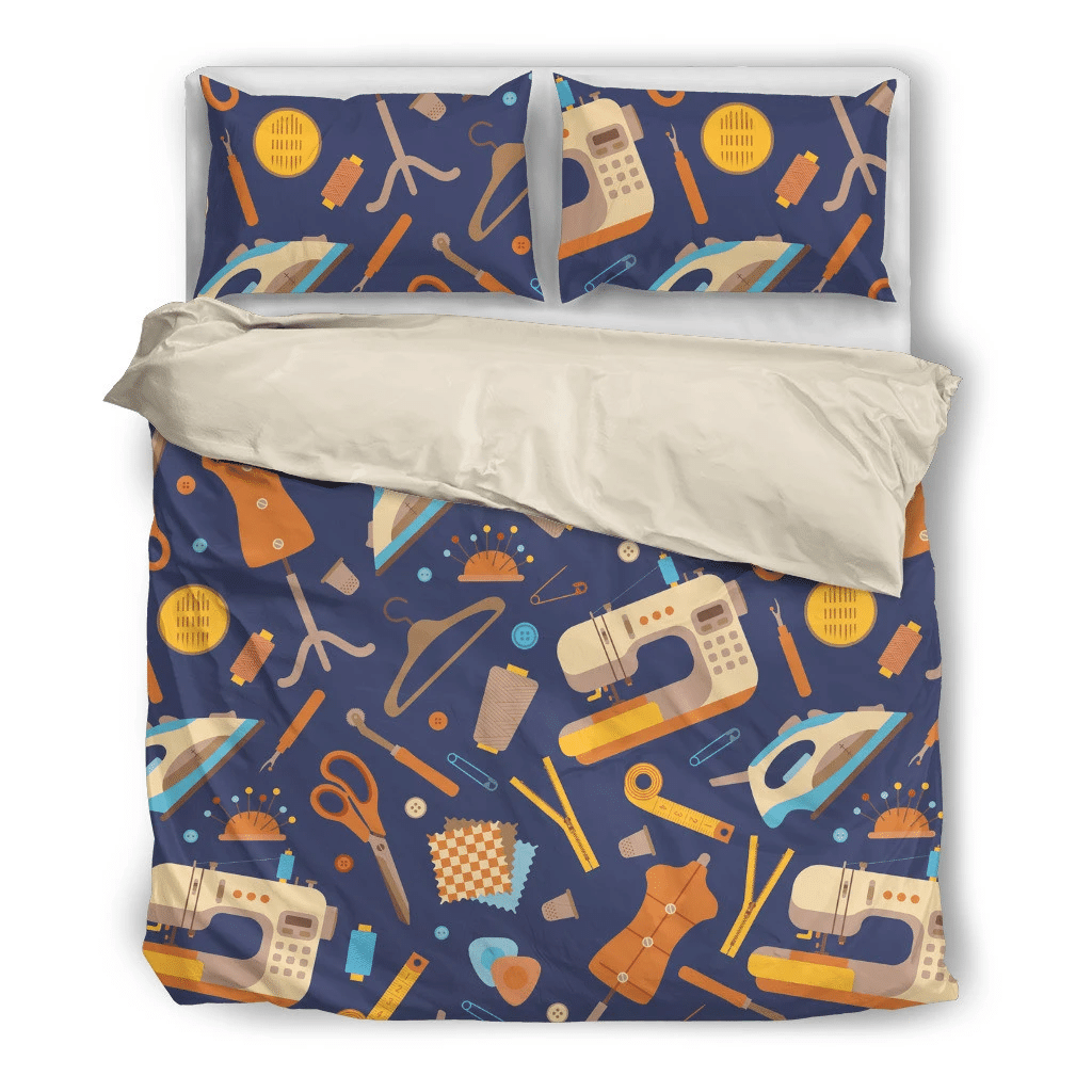 sewing pattern back to school design duvet cover bedding set 8424