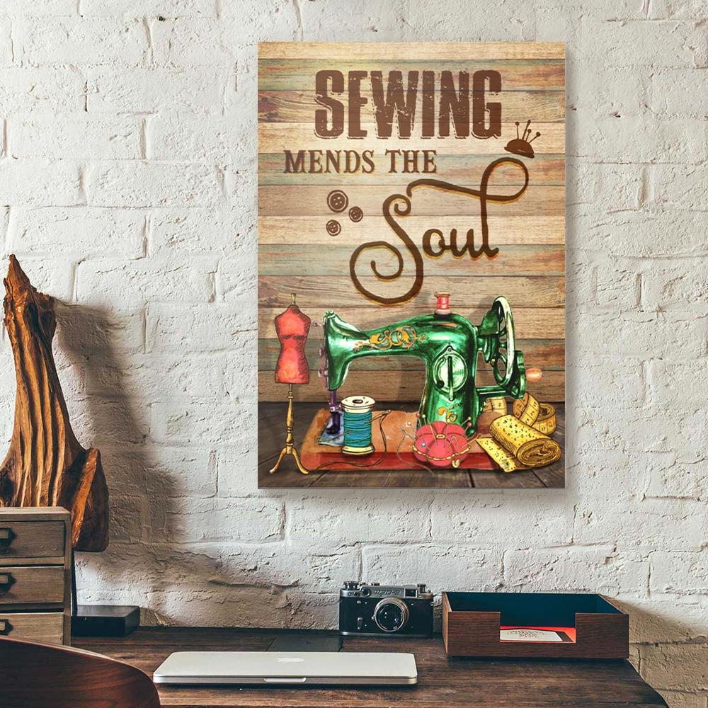 sewing soul canvas prints wall art decor 7878