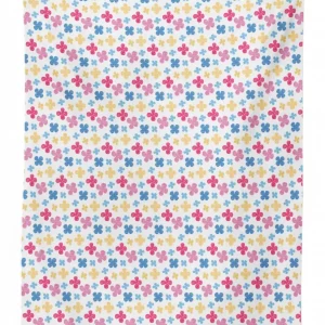 sketchy colorful daisy 3d printed tablecloth table decor 1488