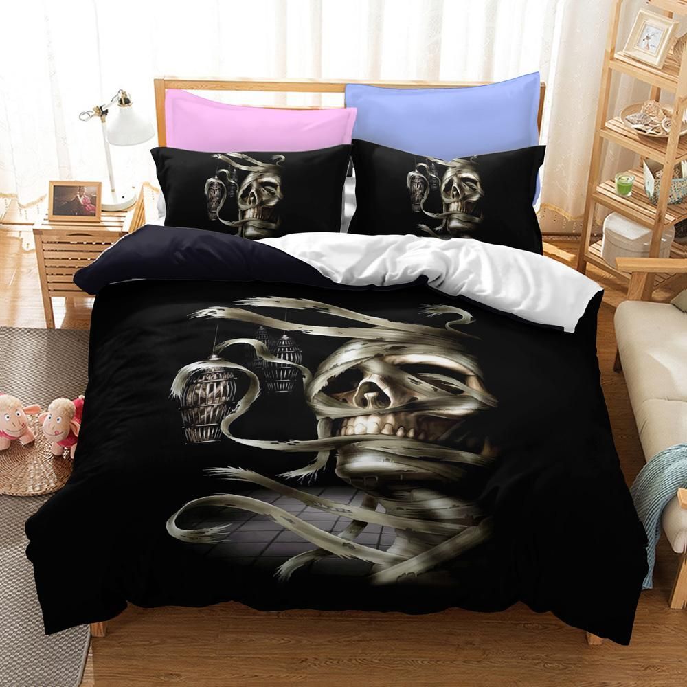 Skull Mummy Bedding Set Bedroom Decor skull mummy bedding set bedroom decor 3690