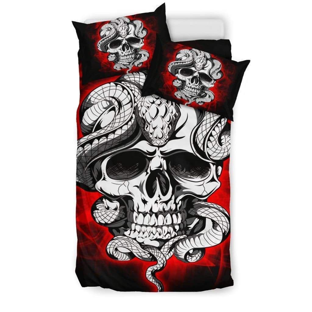 Snake Skull Bedding Set Bedroom Decor snake skull bedding set bedroom decor 8927