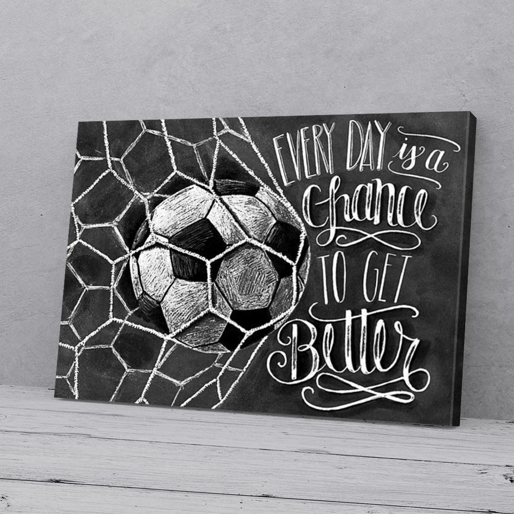 soccer canvas prints wall art decor 5290