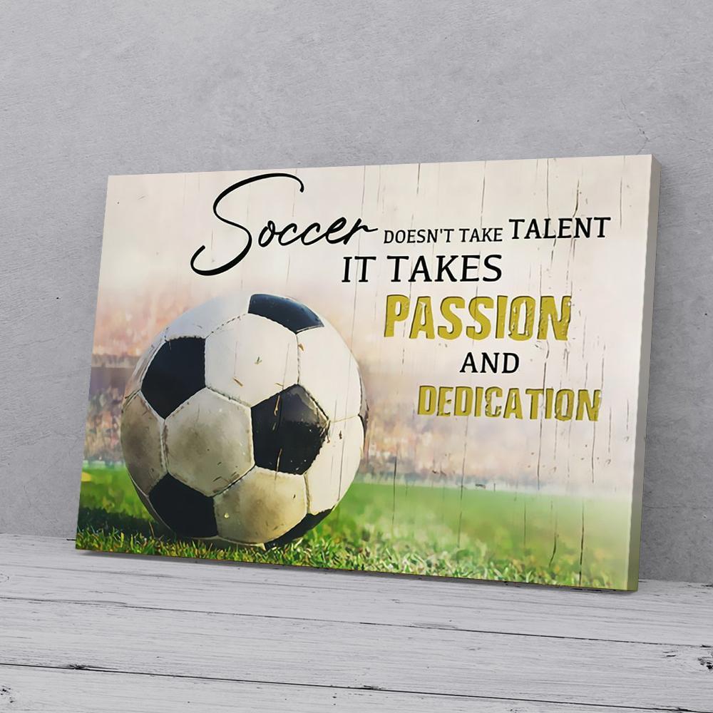 soccer canvas prints wall art decor 5347