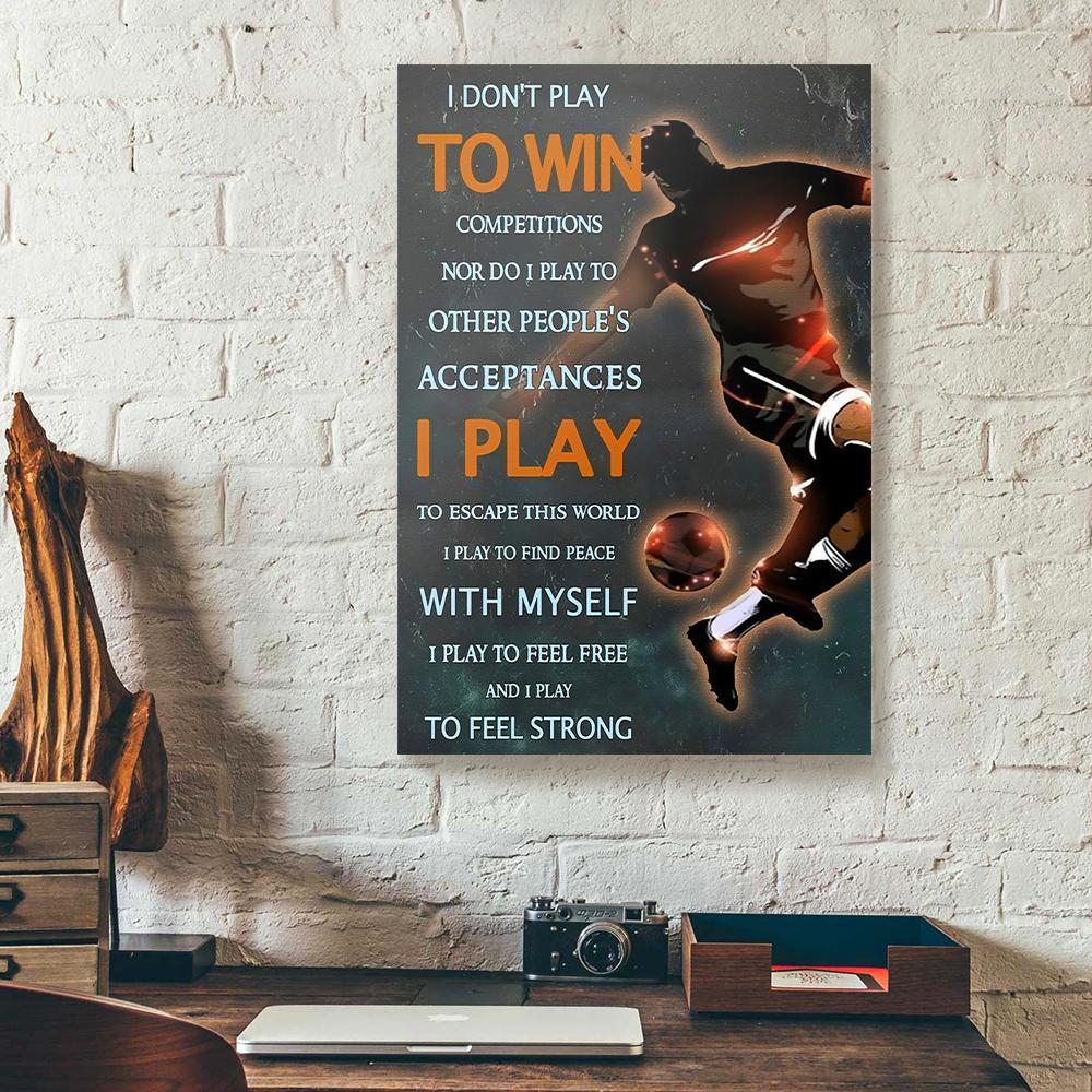 soccer canvas prints wall art decor 8912