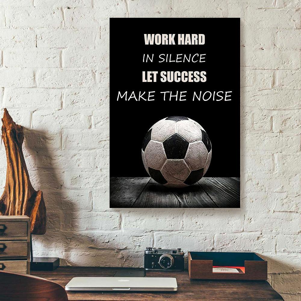 soccer vertical canvas prints wall art decor 1092