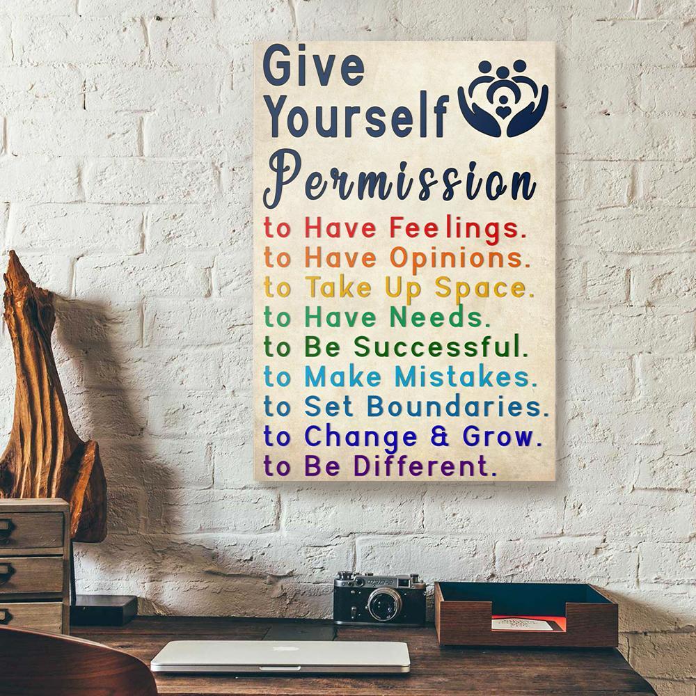 social worker vertical canvas prints wall art decor 2069