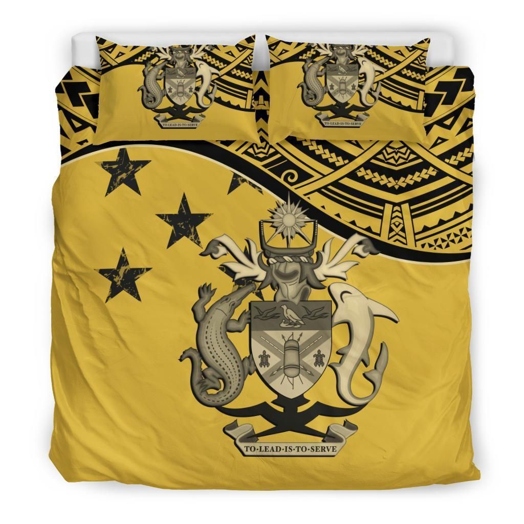 Solomon Island Yellow And Black Bedding Set Bedroom Decor solomon island yellow and black bedding set bedroom decor 7117