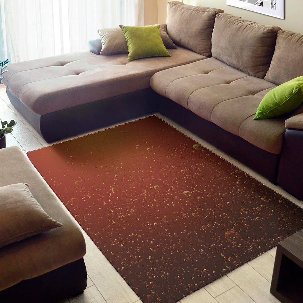sparkling cola print area rug floor decor 1569