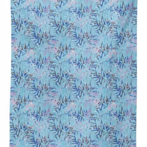 splashes on leaves 3d printed tablecloth table decor 7184