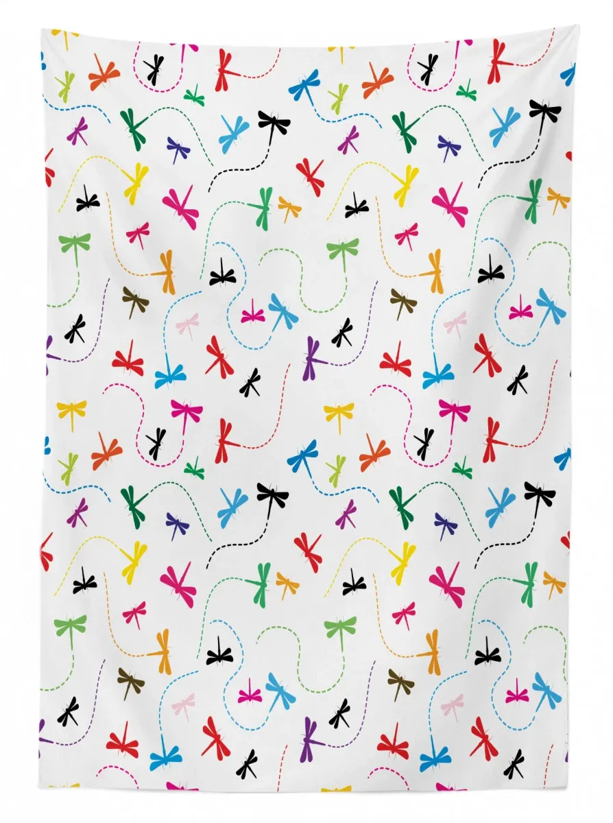 spring wildlife motif 3d printed tablecloth table decor 3604