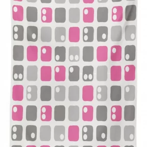 squares and dots 3d printed tablecloth table decor 8427