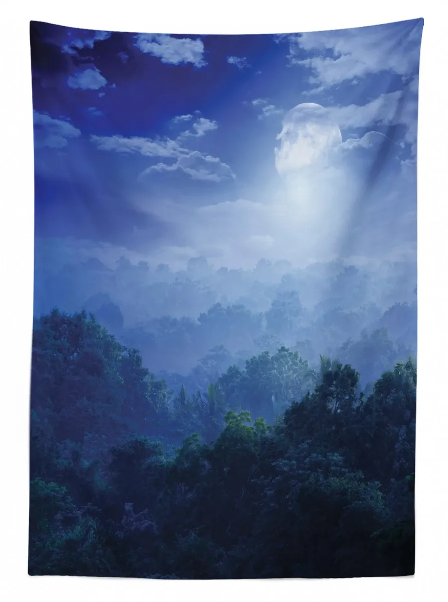 sri lanka rainforest 3d printed tablecloth table decor 8530
