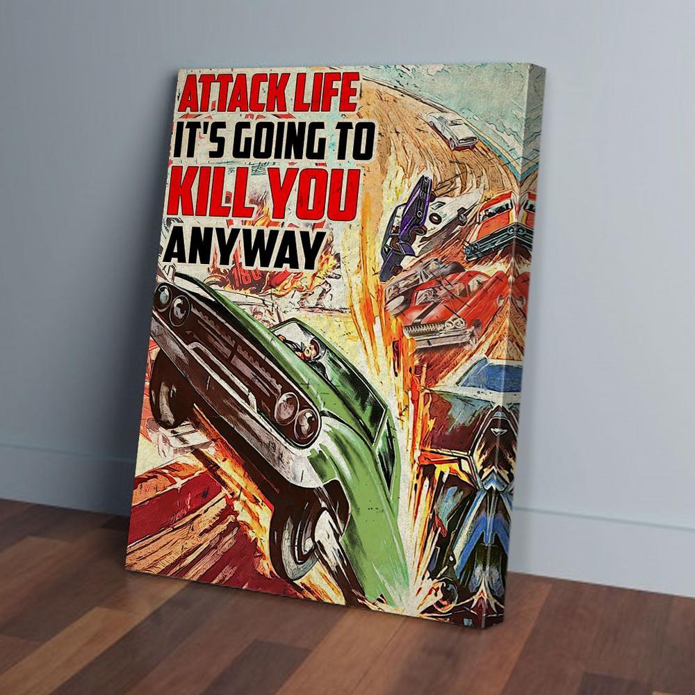 stock car racing canvas prints wall art decor 5734