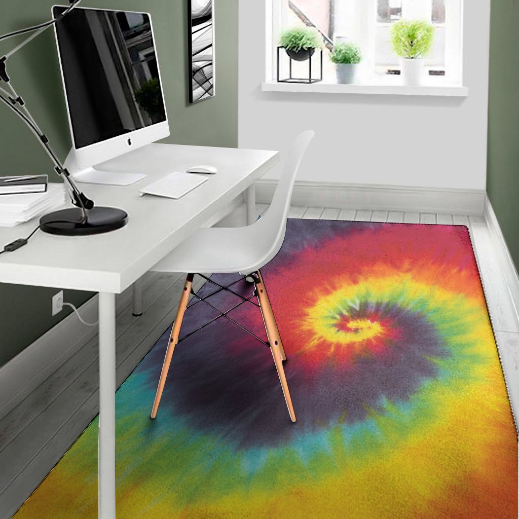 summer tie dye print area rug floor decor 1227