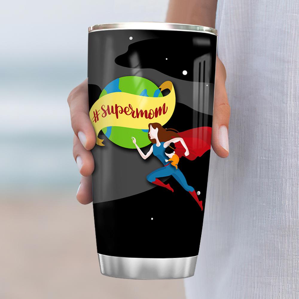 super mom super wife super tired super hero mom gift for mom gift for mother stainless steel tumbler 5463