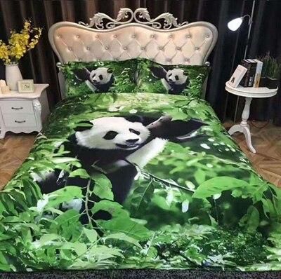 swan sunrise printed bedding set bedroom decor 5268