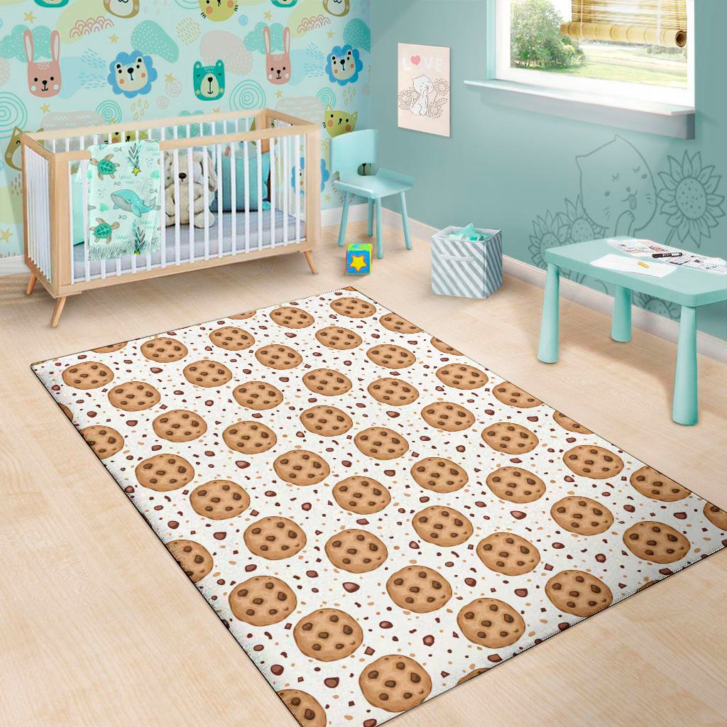 sweet cookie pattern print area rug floor decor 8901
