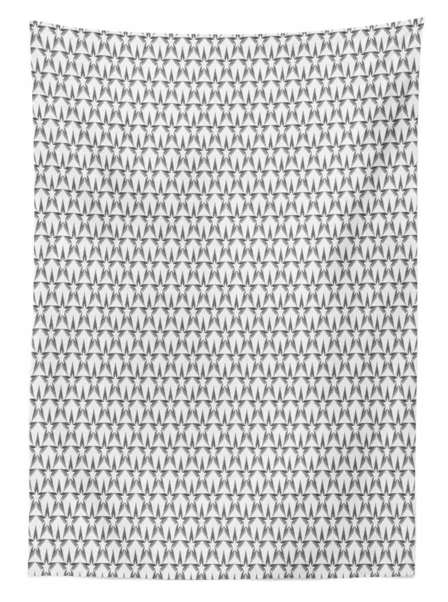 symmetric art nested 3d printed tablecloth table decor 2550