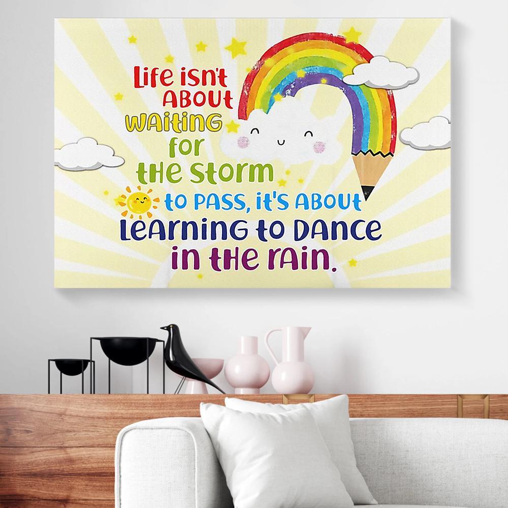 teacher canvas prints wall art decor 6935