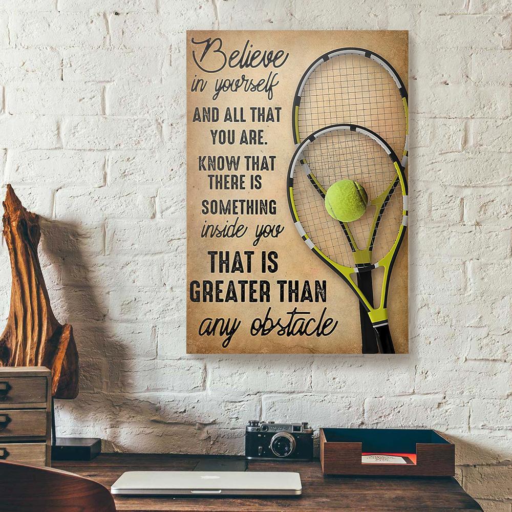 tennis canvas prints wall art decor 6841