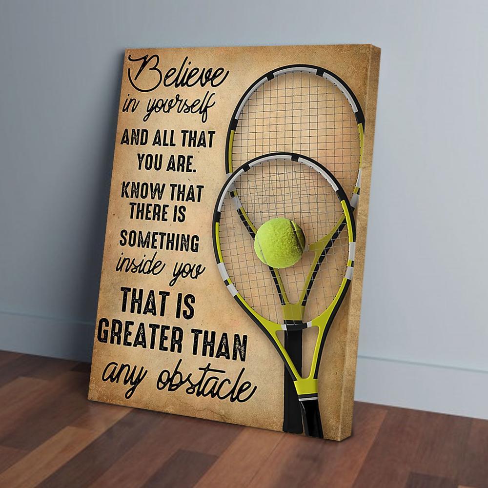 tennis canvas prints wall art decor 8347