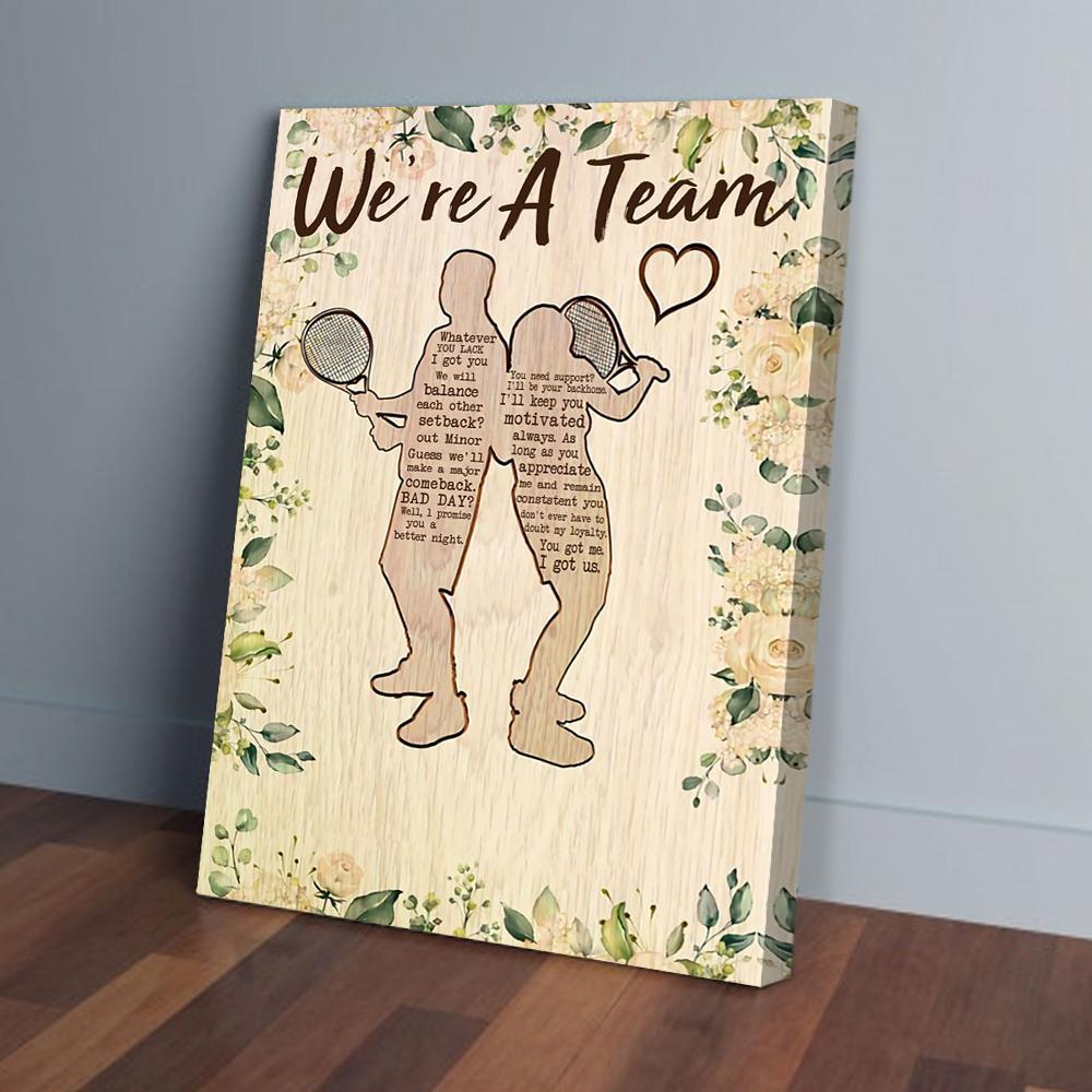 tennis team canvas prints wall art decor 5492