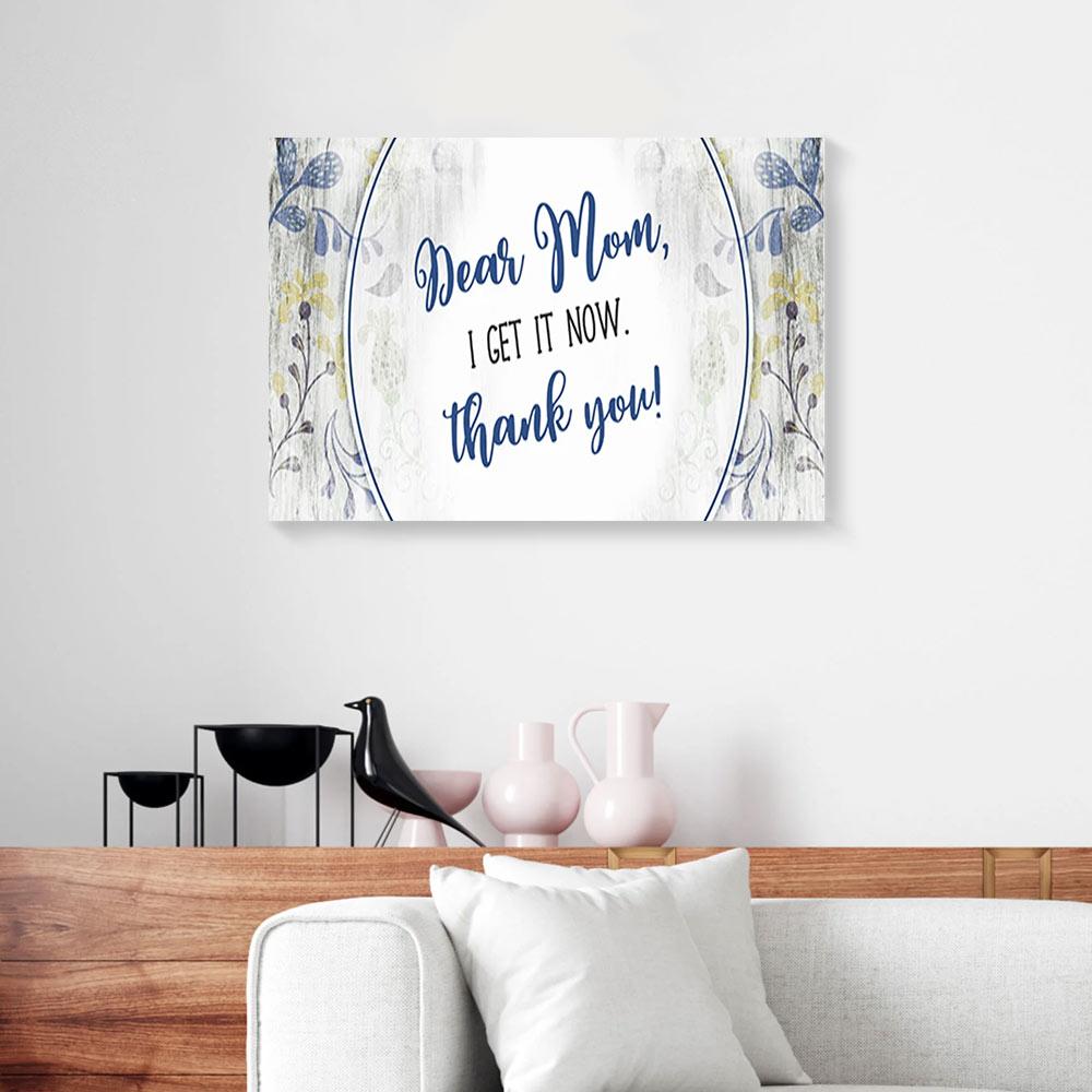 thank you mom canvas prints wall art decor 6482
