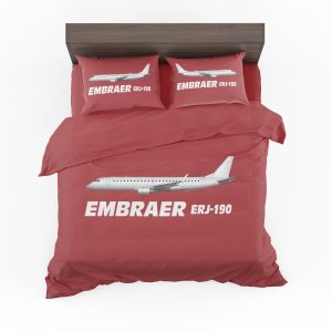the embraer erj 190 designed bedding set bedroom decor 1654