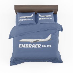 the embraer erj 190 designed bedding set bedroom decor 3432