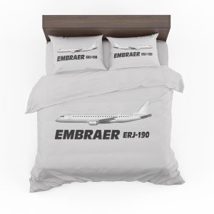 the embraer erj 190 designed bedding set bedroom decor 5770