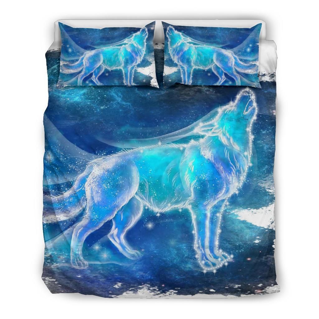 the spirit howling wolf bedding set bedroom decor 1465