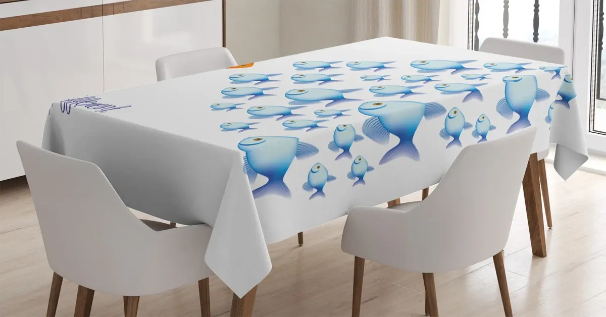 Think Differently Words 3D Printed Tablecloth Table Decor think differently words 3d printed tablecloth table decor 4861