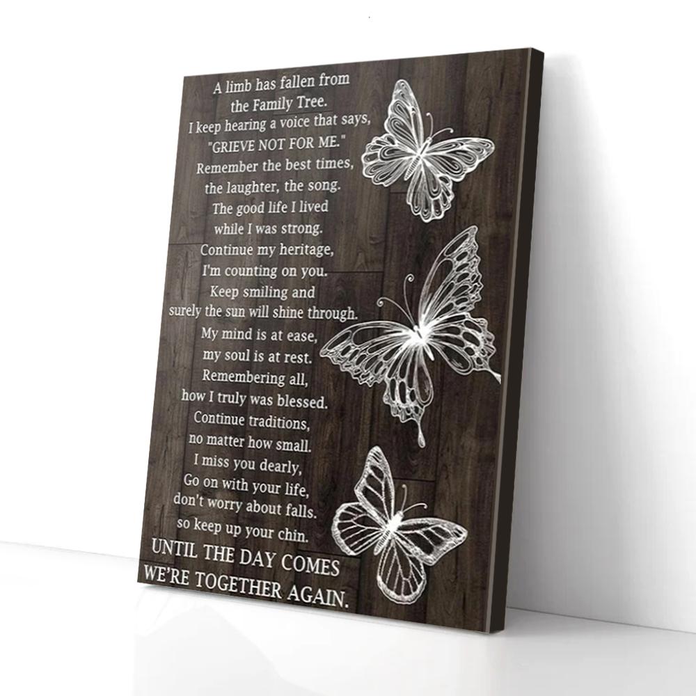 three butterfly canvas prints wall art decor 3323