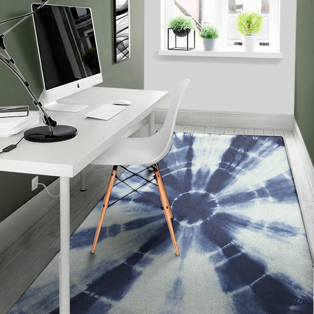 tie dye shibori print area rug floor decor 3093