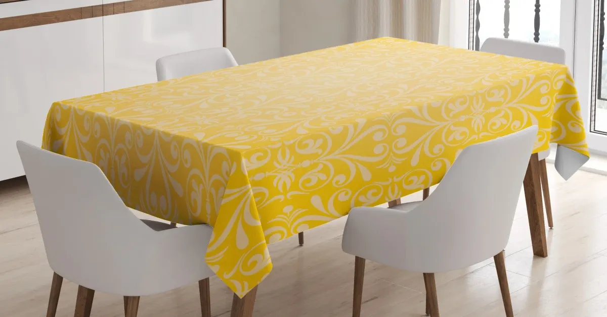timeless royal motif 3d printed tablecloth table decor 2629