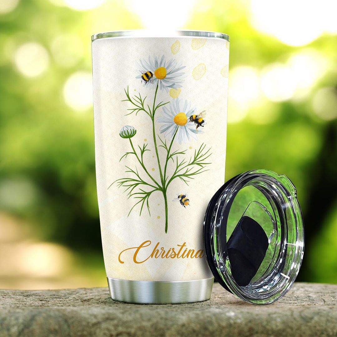 to my daughter in law daisy personalized stainless steel tumbler 6307