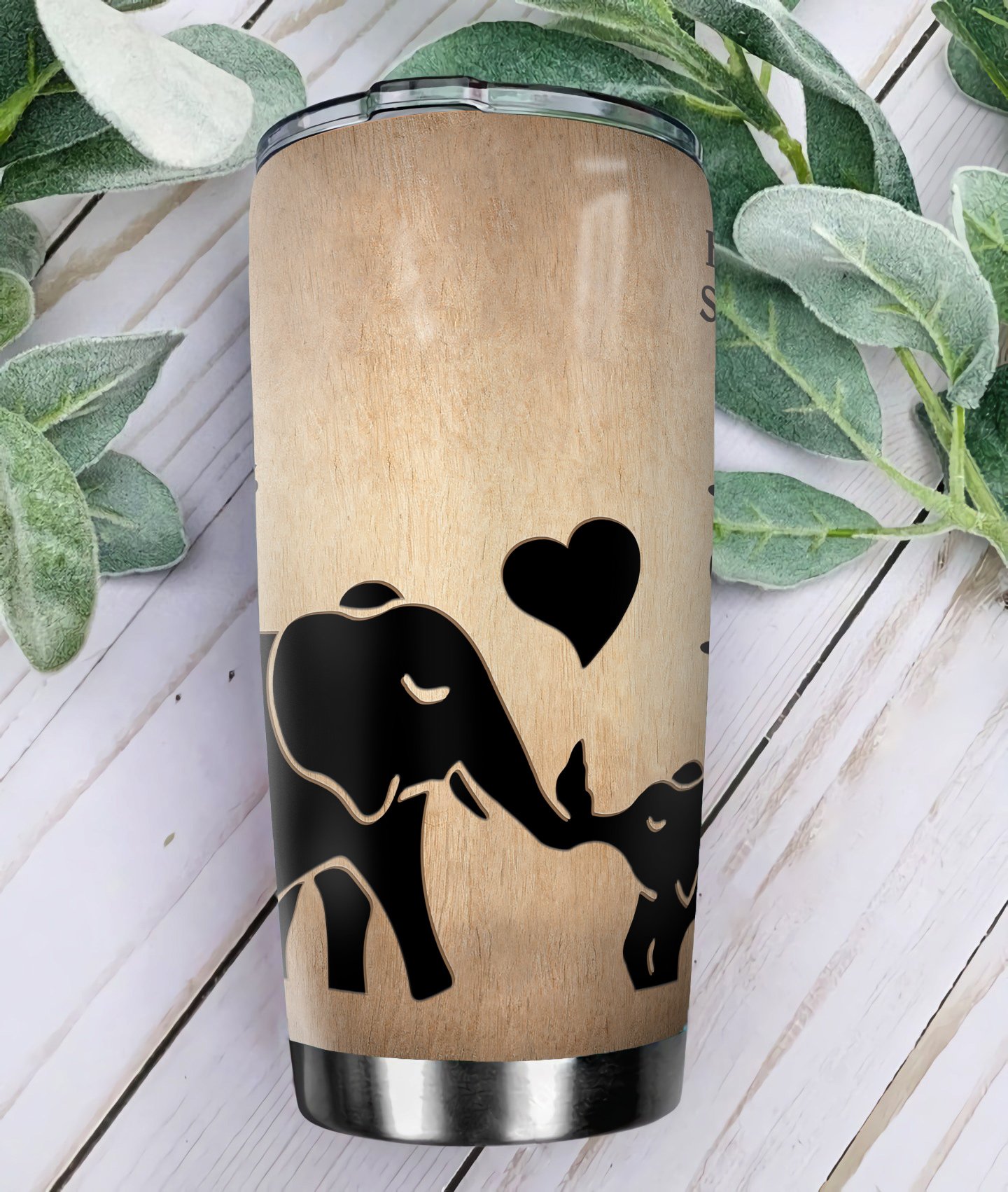 To My Mom Gif For Mom Best Gift For Mother My Dear Elephant Mom And Child Pattern Stainless Steel Tumbler to my mom gif for mom best gift for mother my dear elephant mom and child pattern stainless steel tumbler 5556